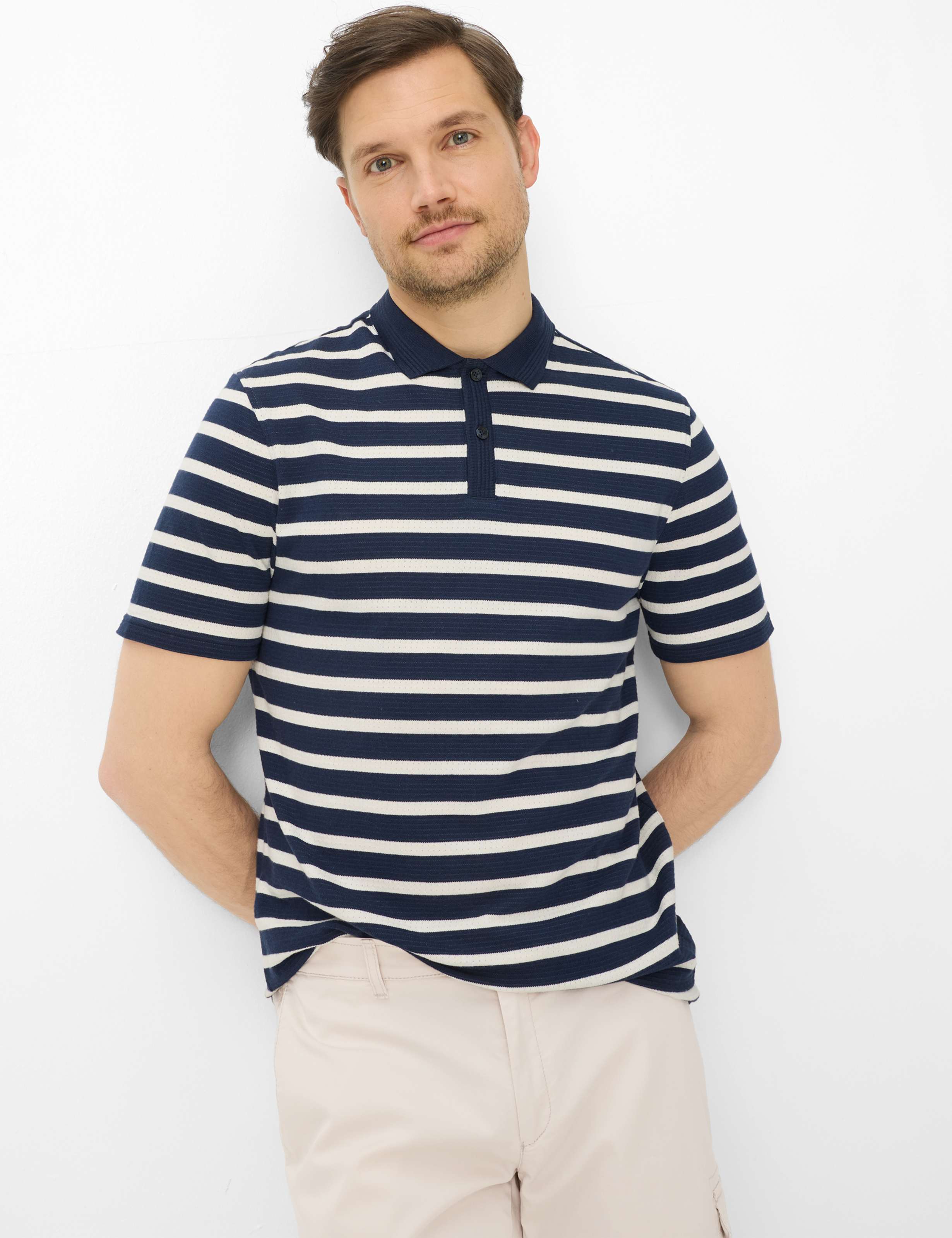 Brax Herren Polo Style PACO navy, dunkelblau, Gr. XXXL