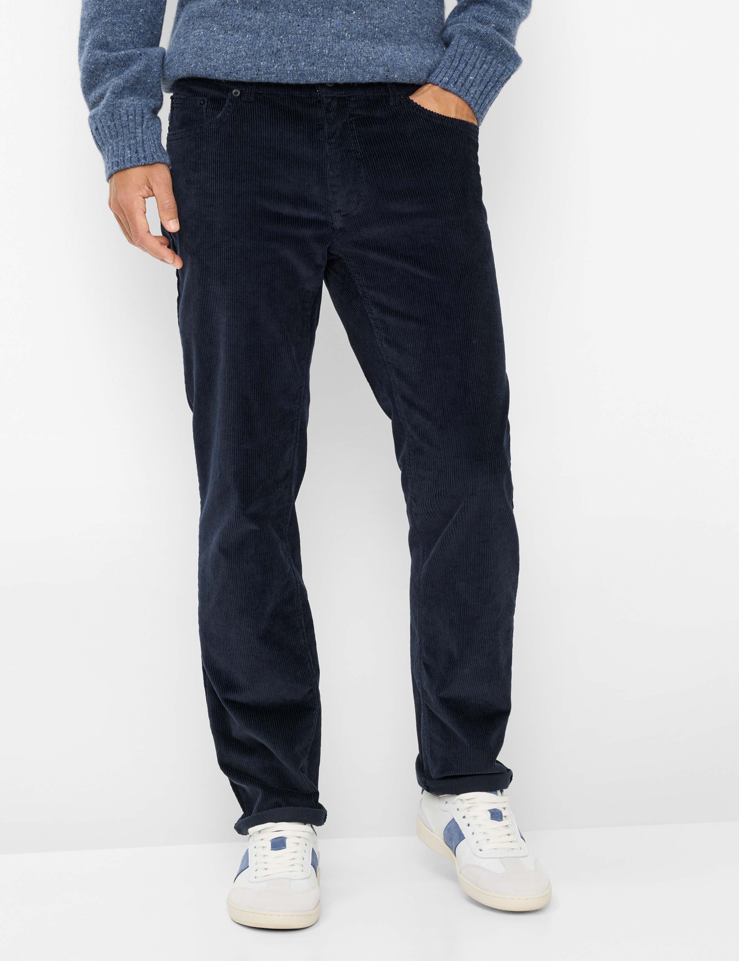 Brax Herren Five-Pocket-Hose Style COOPER NAVY, dunkelblau, Gr. 36/34