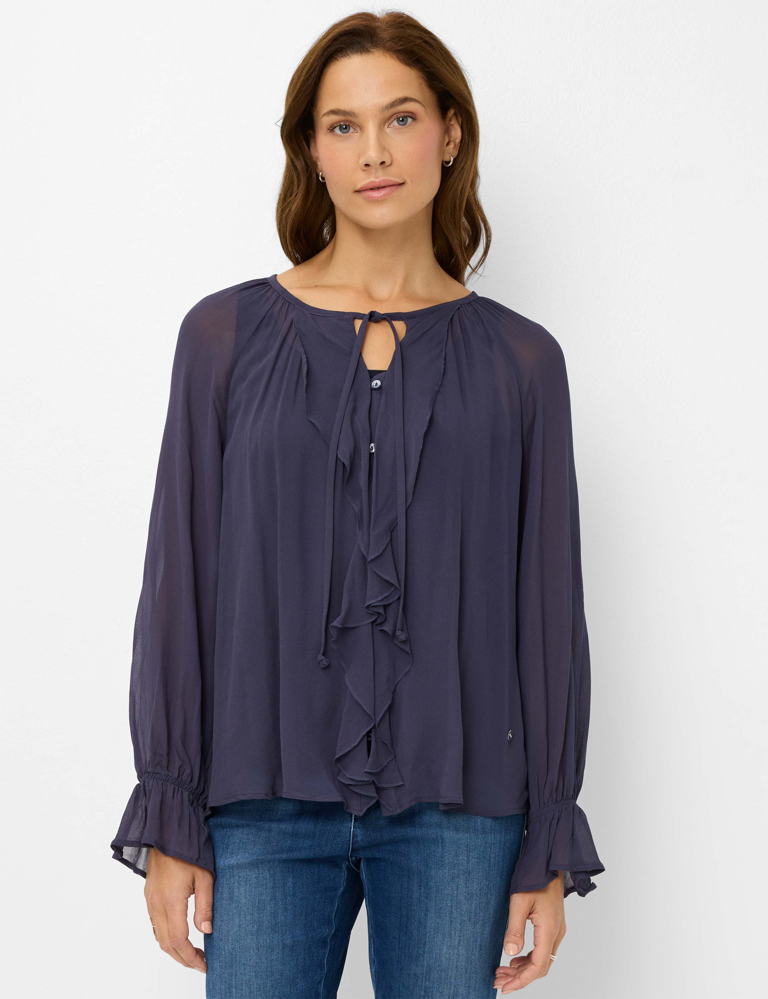 Brax Damen Tunika Style VIVA midnight blue, dunkelblau, Gr. 46