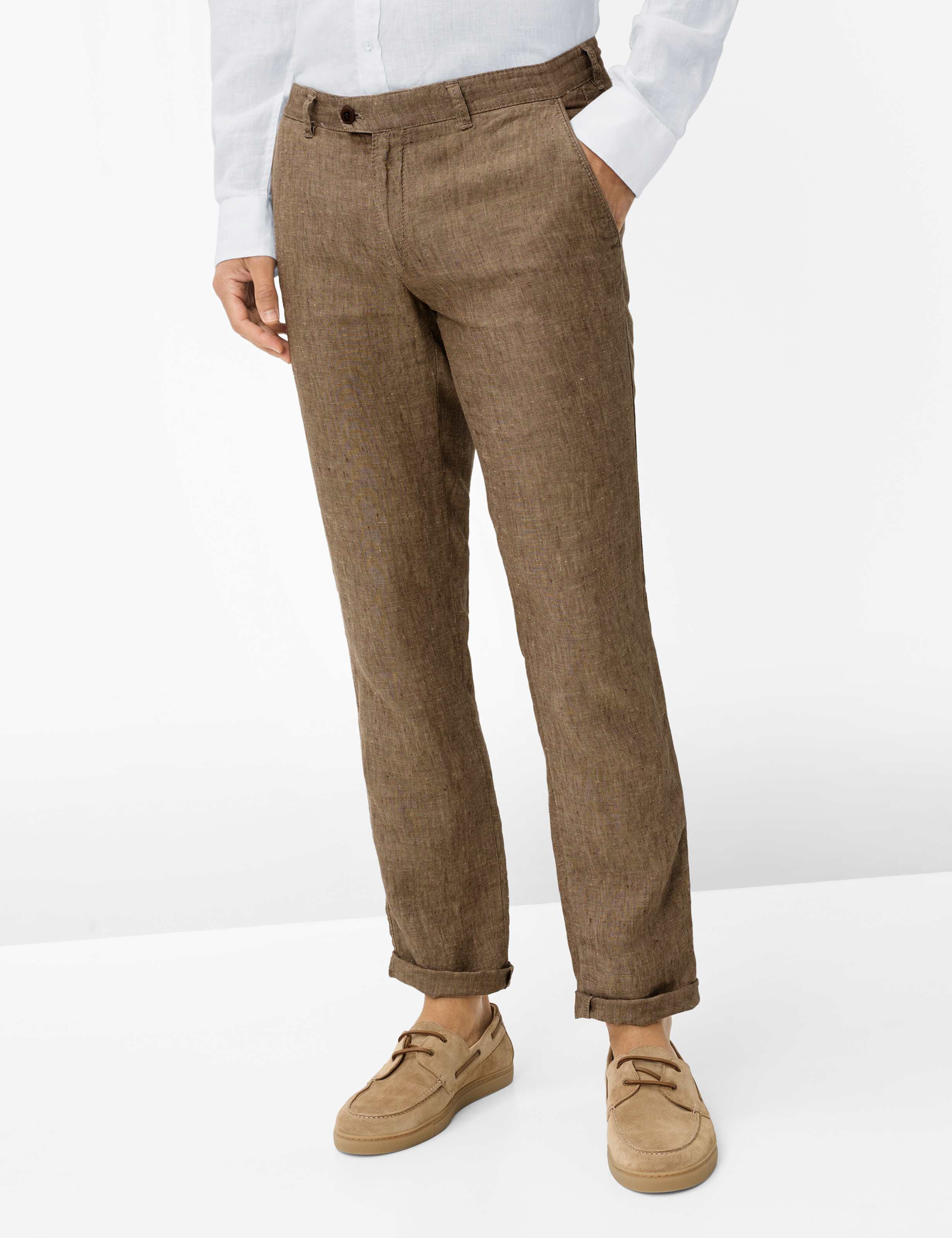 Brax Herren Chino Style FABIO WALNUT, braun, Gr. 35/38