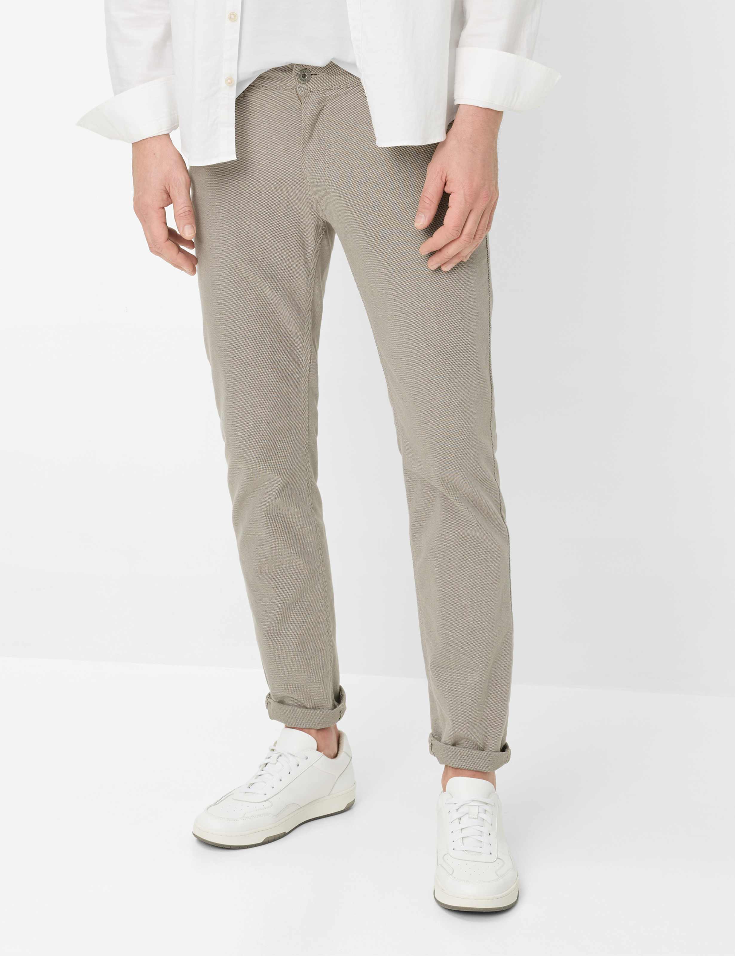 Brax Herren Five-Pocket-Hose Style CHUCK WALNUT, hellbraun, Gr. 42/32