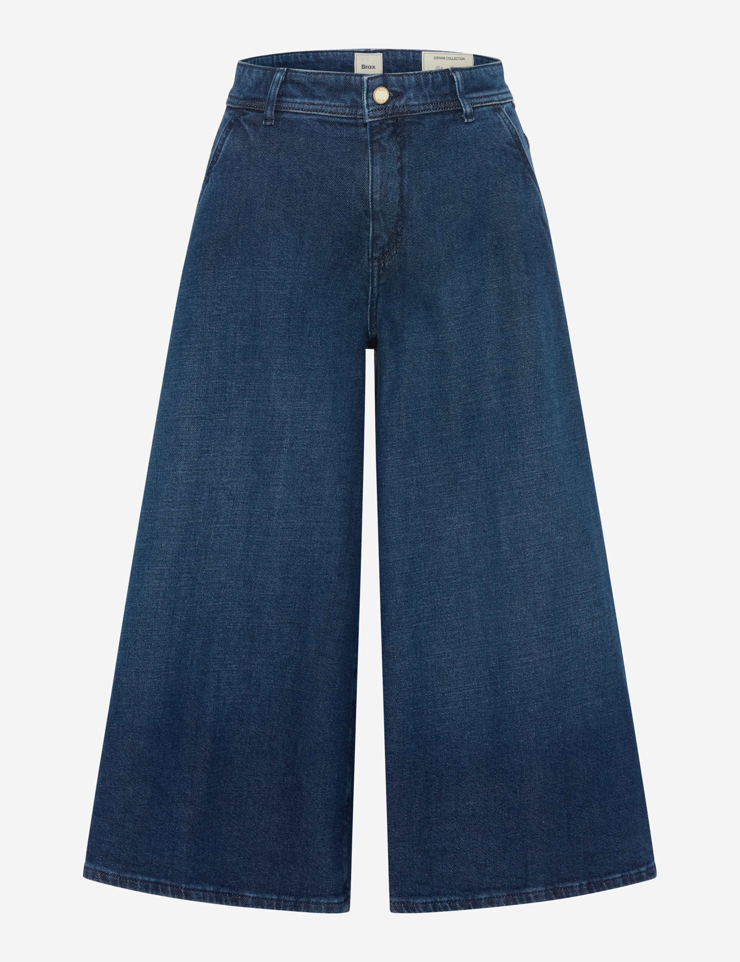 Brax Damen Hose Style MELLI S USED DARK BLUE, denim dunkelblau, Gr. 36L