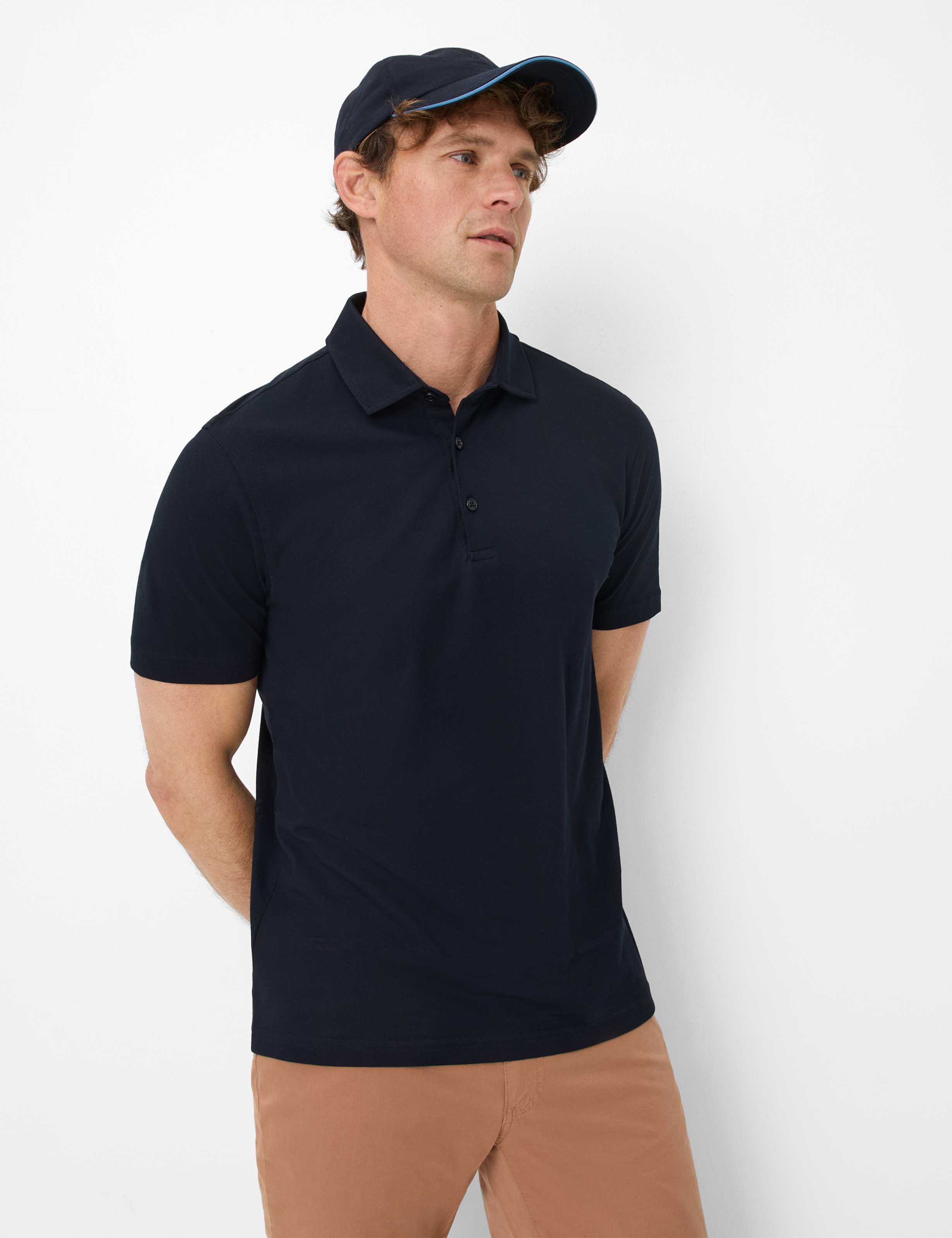 Brax Herren Polo Style PEPE navy, dunkelblau, Gr. XXL