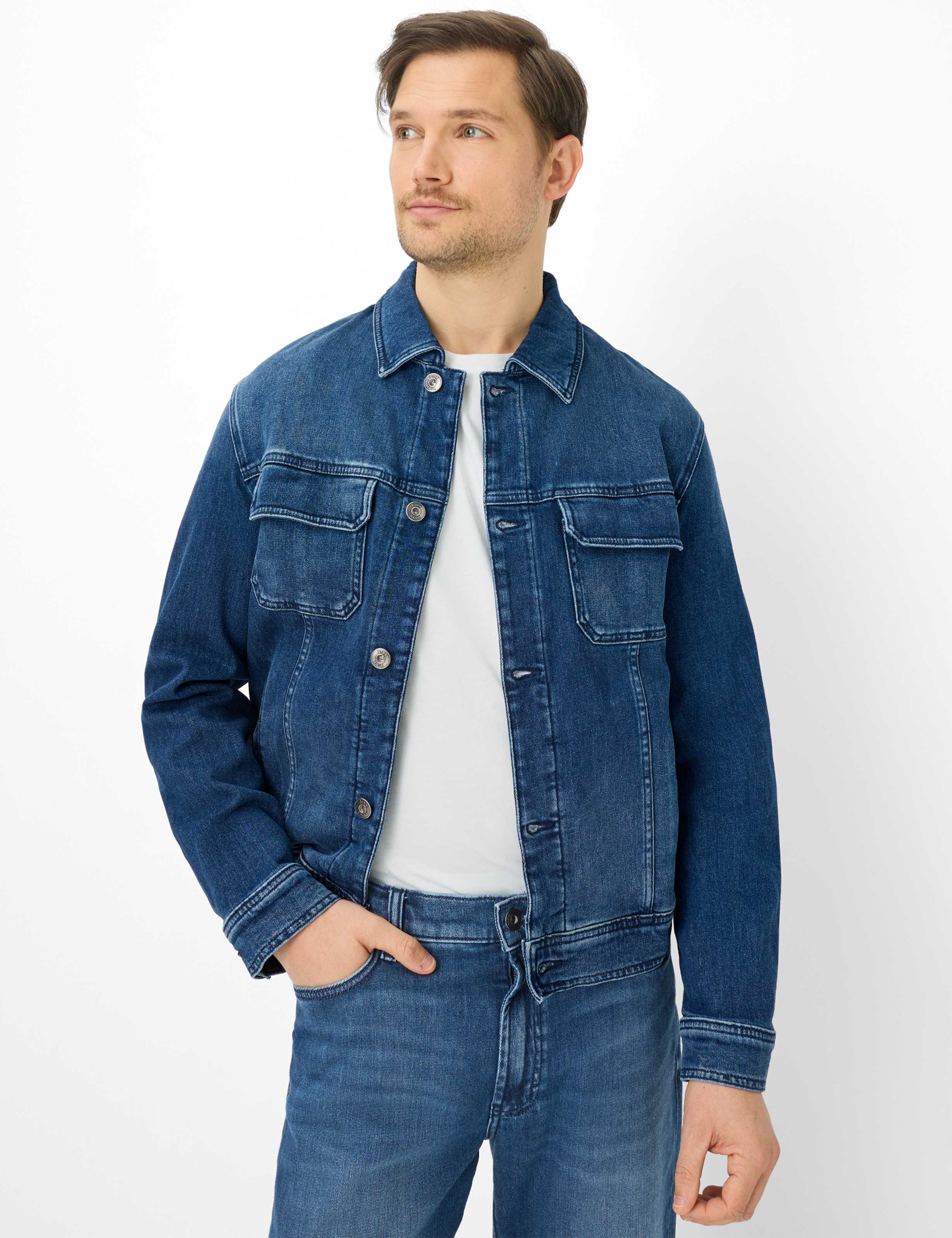 Brax Herren Jeans Style DAVE, denim blau, Gr. M