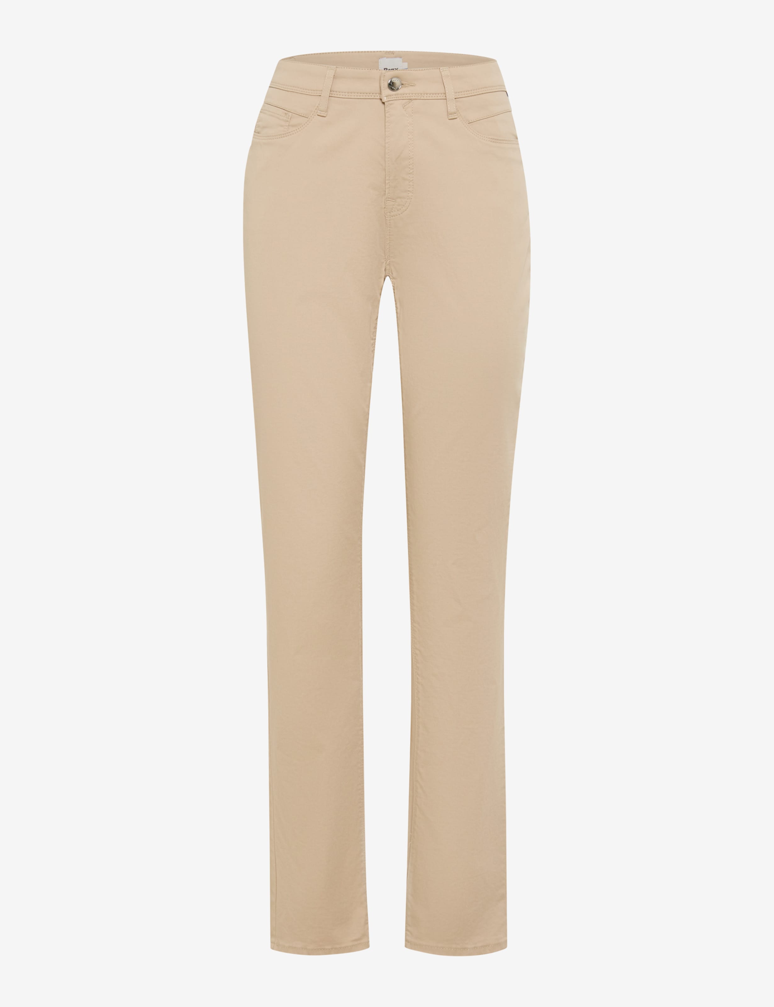 Brax Damen Five-Pocket-Hose Style CAROLA ALMOND, hellbraun, Gr. 50K